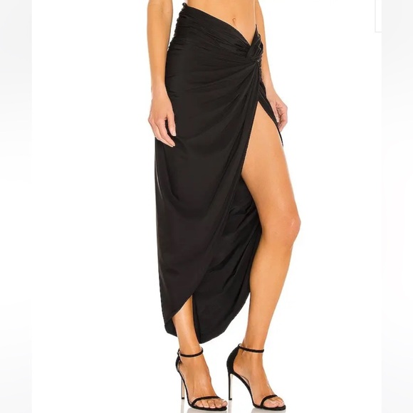 NWT Bronx and Banco black Cleo wrap skirt - Picture 9 of 9